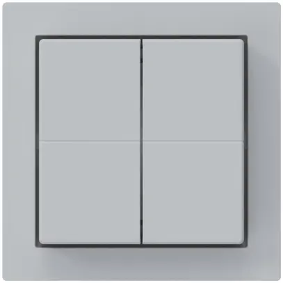 Kit frontale per pulsante senza fili Friends of Hue KAL, 60×60mm, c.tasto, grc 
