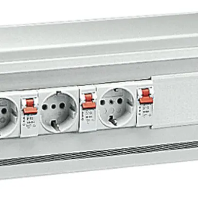 Leergehäuse Rittal DK 7480.035 19" 22TE 132.5×155mm grau 