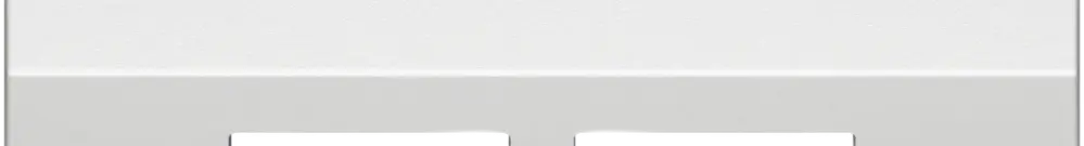 Montageset EDIZIO.liv EASYNET S-One SNAPFIX® schräg 2×RJ45 ws 