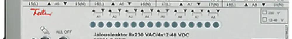 Actionneur de jalousie AMD FH 8-fois, 36361-8.REG 