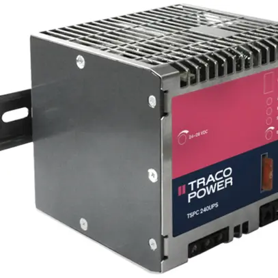 EB-Schaltnetzteil mit USV Traco 240W 24VDC/12A 