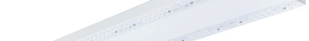 LED-Deckenleuchte Sylvania Sportsbay 118W 18400lm 4000K 1500mm weiss 