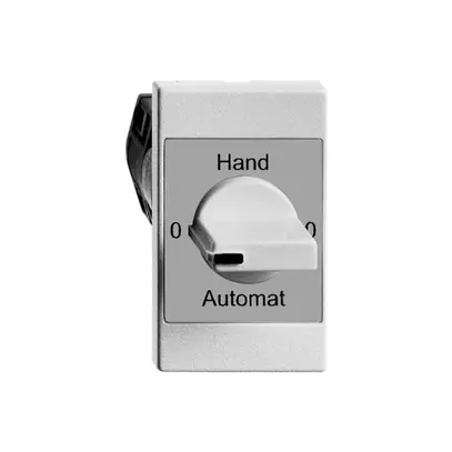 Interruttore rot. INS 0-Hand-0-Auto FH 2/1L bianco con manopola 