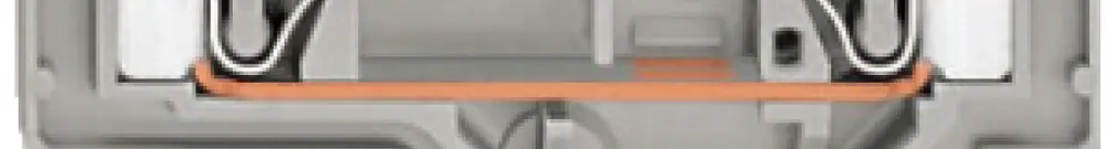 Durchgangsklemme WAGO 4mm² grau 