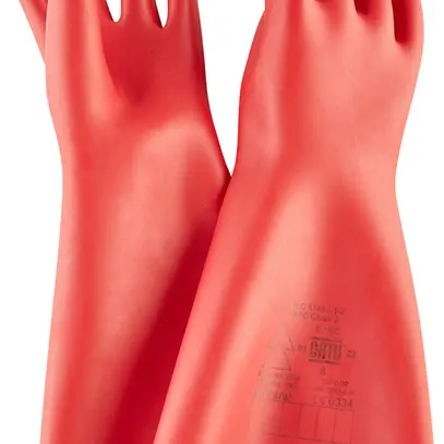 Gants pour électricien Elvatec/DEHN CG-10/S2 C R 10 1000V 360mm rouge 