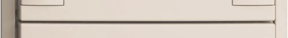 UP-Universaltaster 6×1T Schraubklemme EDIZIOdue crema, mit LED 