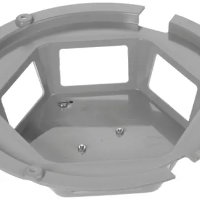 Boîtier Woertz pour DAK 8845/8841 6 FLF horizontal vide 
