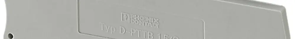 Abschlussdeckel PX D-PTT 2.5-2MT-0.8 grau 