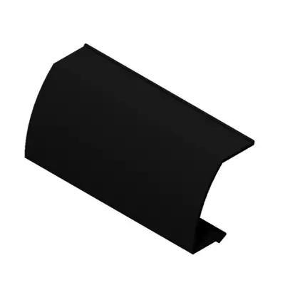 Cache de finition, 2280mm noir Système d'insert TopFix 200 