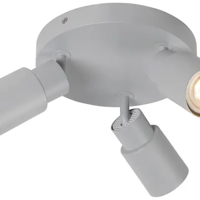 Spot SLV PURI 2.0 Tube CW GU10 3×6W VAR Ø180×113mm gris 