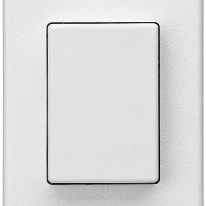 Interrupteur à poussoir INC Hager FLF 10A/250V 6/1L blanc 