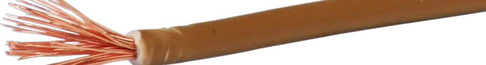 Filo T flessibile 2.5mm² su bobina marrone Bobina a 100m H07V-K 