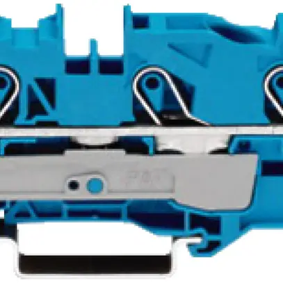 Morsetto di passaggio WAGO Top Job-S 10mm² 3L blu serie 2010 
