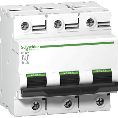 Disgiuntore Schneider Electric iC120N 63A (C) 3L 10kA 
