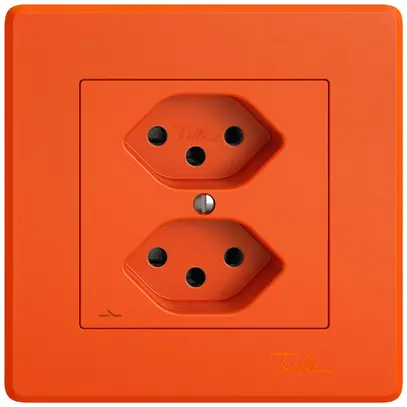 Presa INC EDIZIO.liv SNAPFIX® 2×T13 1×S ar 