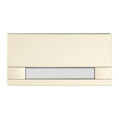 Poussoir 1/2 EDIZIO.liv SNAPFIX® p.KNX&UNI s.LED a.étiquette comm.2touch.cr 