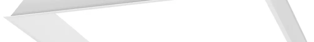 Telaio da incasso SLV PANEL 600 acciaio 600×600×71mm bianco 