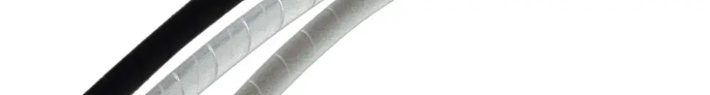 Gaine spiralée 6mm pour câble 5…20mm noir 