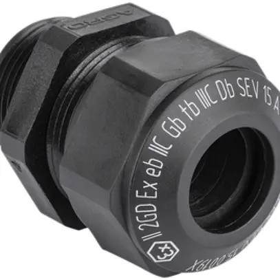 Presse-étoupe Ex AGRO PA M40×1.5 25.5…27mm ATEX 0152X noir 
