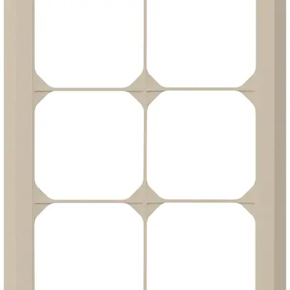 Cadre de recouvrement ENC kallysto.line 3×2 beige 152×212mm 