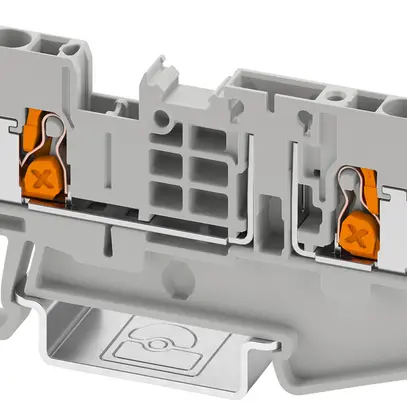Borne de sectionnement joignable PX XT 2,5-QUATTRO-TG 4mm² 20A 500V 4×1 DIN35 gr 
