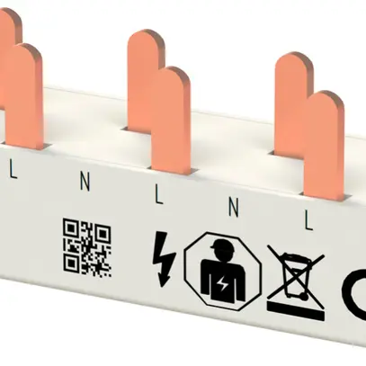 Barre de phase ABB FlexLine 1LN 10mm² 63A 71.7mm 