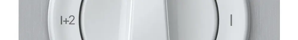 Interruttore rotativo INC origin comm.serie 1/1L 16A 250V 0-1-2-1+2 77×77mm bi 