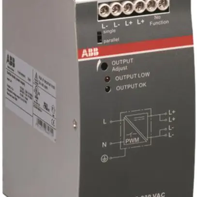 Alimentation à découpage ABB CP-E 24/5.0, IN:115/230VAC, OUT:24VDC/5A 