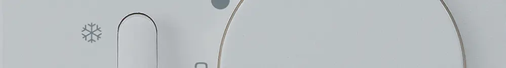 Termostato Hager kallysto A, con interr.di riscald./raffred., grigio chiaro 