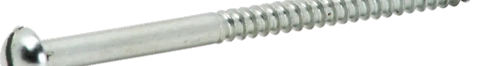 Vis à bois tête ronde 3.9×60mm zingué fente/croix, forme Z 
