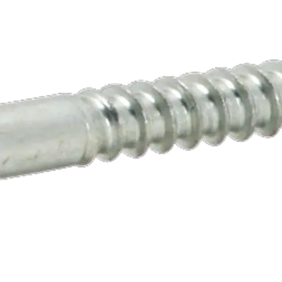 Vis à bois tête ronde 3.9×60mm zingué fente/croix, forme Z 