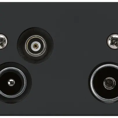 Prise d'antenne INC R-TV-données FLF 3/5 14dB noir 