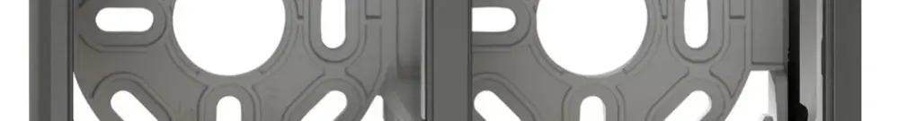 En-tête AP EDIZIO.liv SNAPFIX® 1×2 pour combinaisons au choix gris foncé 