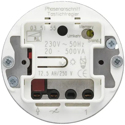 Inserto varialuce Hager TB 25…500VA ritardo di fase ascendente 