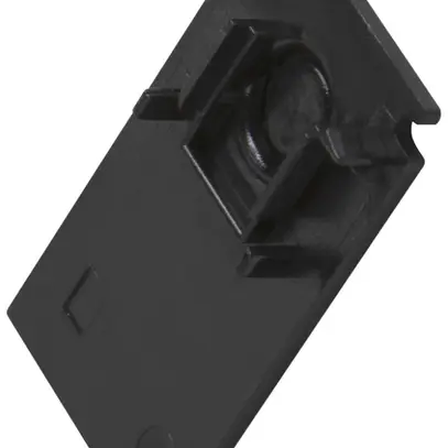 Cappa terminale SLV 48V TRACK materia sintetica 26×2×47mm nero 