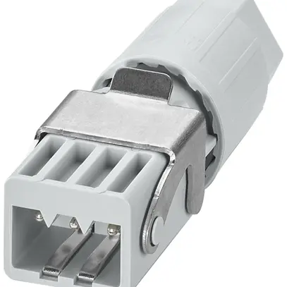 Connecteur à ficher QUICKON QPD STAK 3LPE 1.5mm² Ø13mm avec écrou gris 