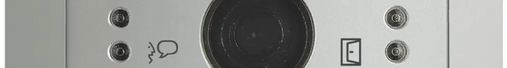 Modulo placca frontale Sfera 1 tasto alu 