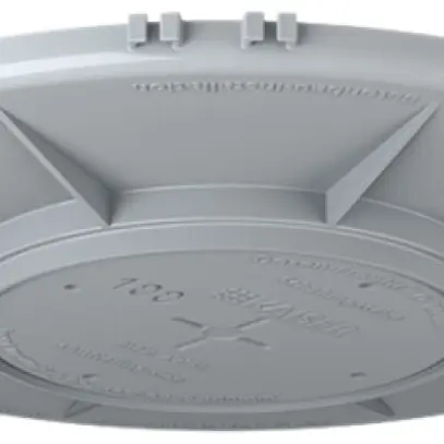 Plaque frontale HaloX 180 pour béton sur place, découpe au plafond Ø100mm 