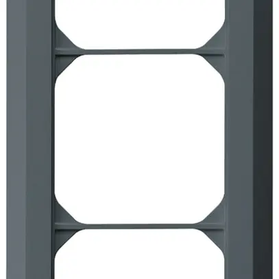 Telaio di copertura INC kallysto.line 3×1 antracite 92×212mm 