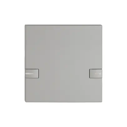 Taste 1/1 EDIZIO.liv SNAPFIX® f.KNX-&UNI m.LED 2×Einfach-Bedienung hgu 