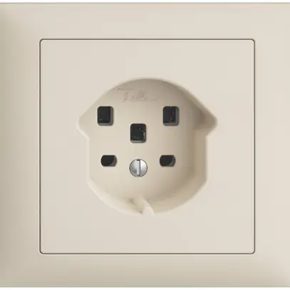Presa INS EDIZIOdue T25 16A crema, con morsetti innest. 