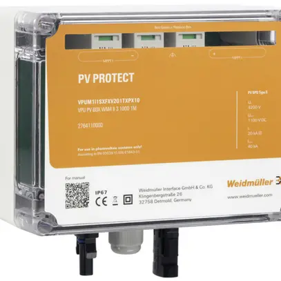 Coffret de protection surtension WM VPUM1I1SXFXV2O1TXPX15 