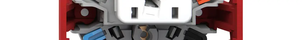 Combinaison Feller SNAPFIX® schéma 3+T13 