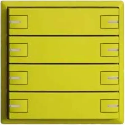 Poussoir KNX RGB EDUE, 250mW, a.LED RGB, 8×poussoir, comm.1×touche, lem 