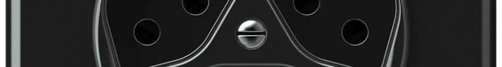 Presa INC origin 3×tipo 13 1×S 10A 230V 92×92mm nero 