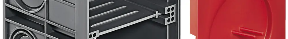 Scatola INC HSB Vario, p.calcestruzzo, costr.leggera, 2×1, 130×70×70 mm 
