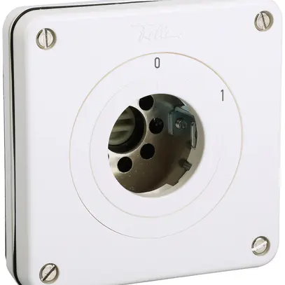 Interrupteur ENC s.cylindre NEVO 2P, IP21, 0-1, ret.12, blanc 