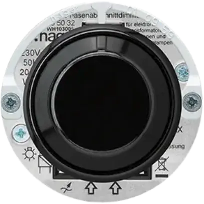 Variateur rot.ENC basico 20…550W interruption de phase A noir 