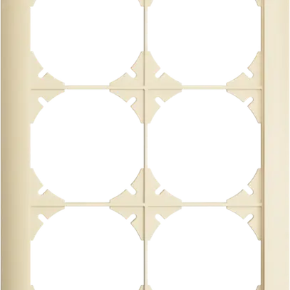 UP-Kopfzeile EDIZIOdue SNAPFIX® 3×2 vertikal 148×208mm crema 
