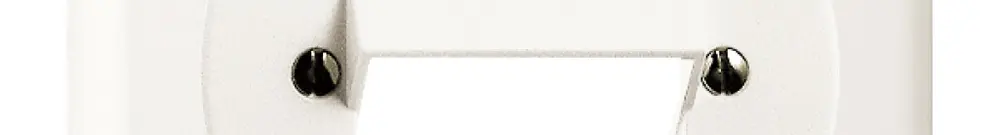Kit frontale INC 2×RJ45 bianco FH ITplus 